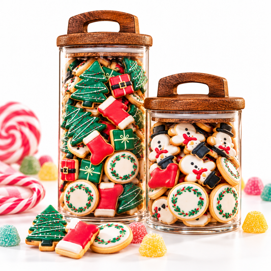 Iced Christmas Biscuits